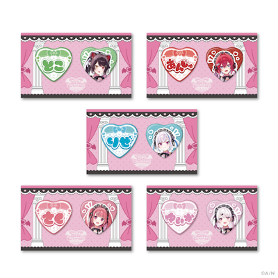 にじさんじ ニコカフェ アクスタ 2期生セット にじさんじから「Café Cutemare」グッズを2025年8月23日(土)11時