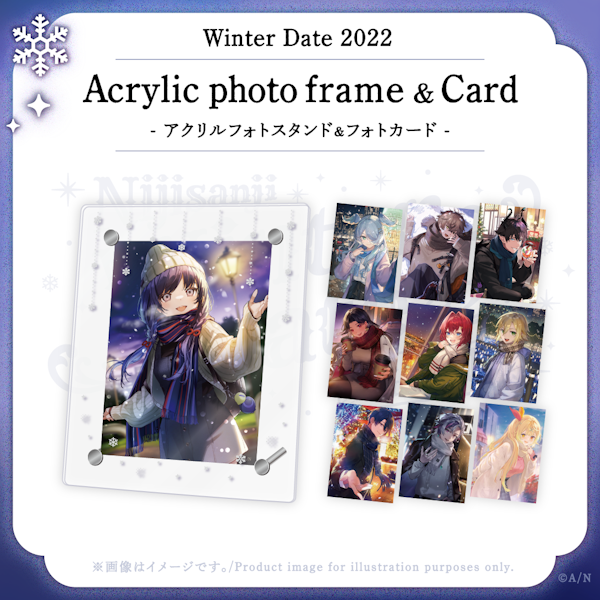 NIJISANJI announces NIJISANJI Winter Date 2022 Goods & Voice |  ANYCOLOR株式会社（ANYCOLOR Inc.)