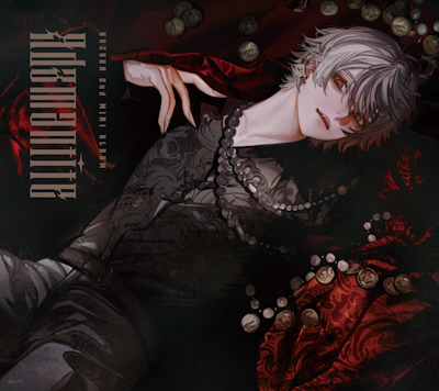 にじさんじ】葛葉2nd MINI ALBUM「Adamantite」ジャケット写真、 にじ