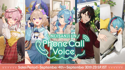 NIJISANJI EN announces  “NIJISANJI EN Phone Call Voice”