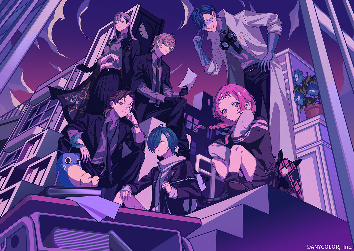 七次元生徒会！くじ 叶 樋口楓 緑仙 三枝明那 周央サンゴ レオス・ヴィンセント 七次元生徒会！くじ 叶 樋口楓 緑仙 三枝明那 周央サンゴ