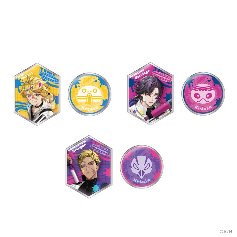 にじさんじ HEROES 1st Anniversary 缶バッジ 星導ショウ にじさんじ HEROES 1st Anniversary 缶バッジ 星導ショウ