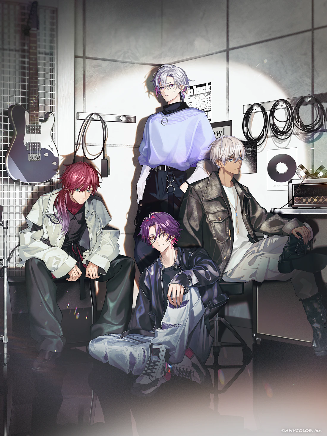 完成版リリース！にじさんじバンド「2時だとか」、1st Single『狂騒