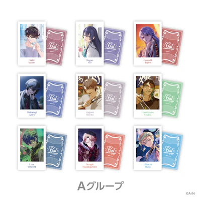にじさんじから「にじストア6周年メモリアルグッズ」の販売が決定
