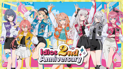 「Idios 2nd Anniversary」グッズを2025年1月16日(木)18時より販売開始！