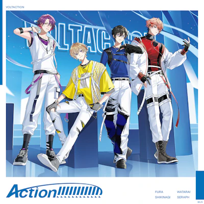 VOLTACTION」1st Mini Album『Action!!!!!!!!!!!!』発売決定！予約受付も同時開始！ | にじさんじ