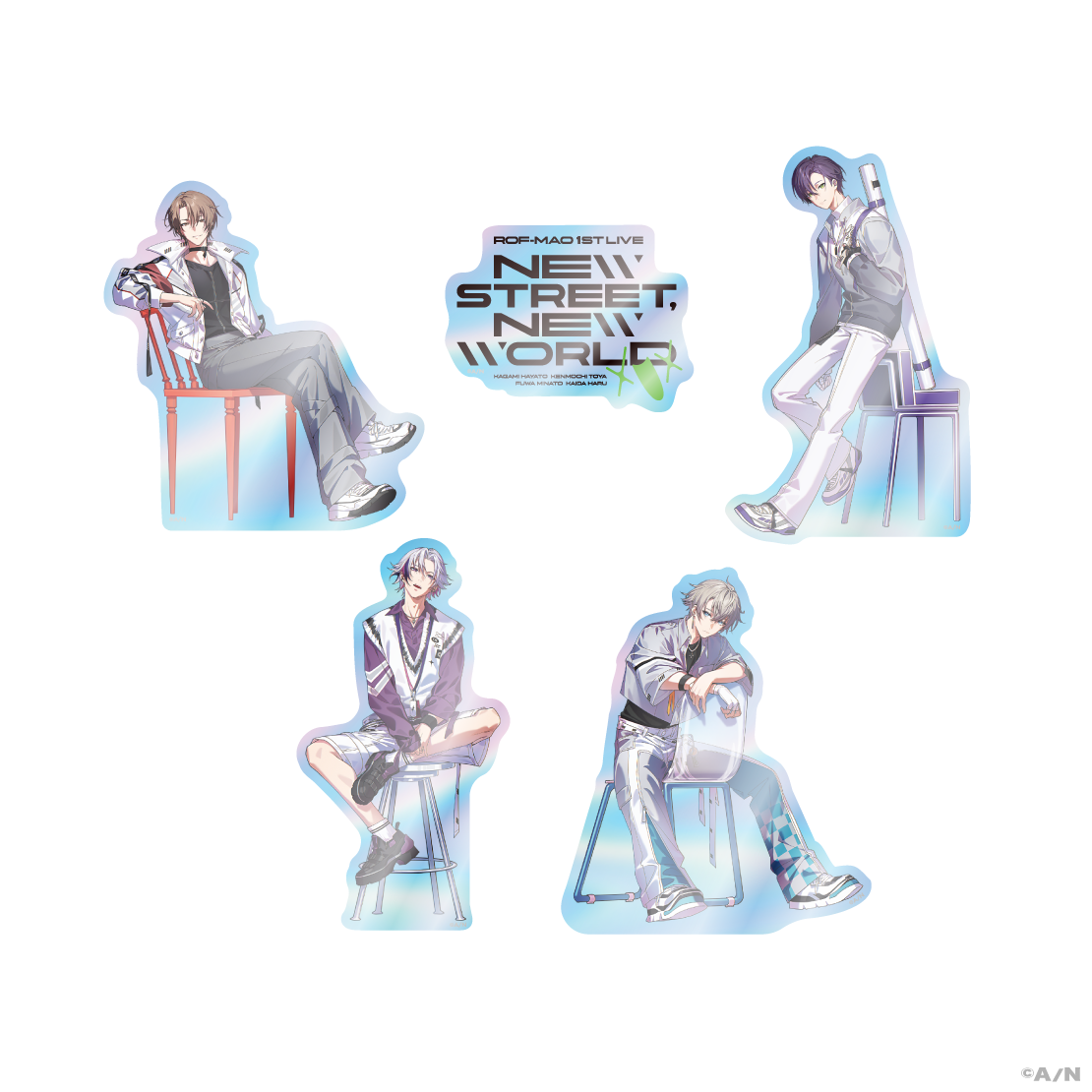 ROF-MAO/1st LIVE New street,New world 豪… ROF-MAO/1st LIVE New street， New world【豪華版】：Blu-ray