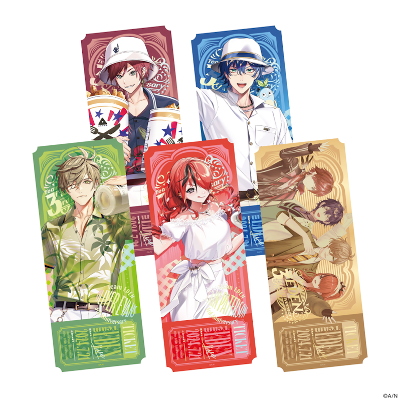 エデン組 3rd Anniversary」グッズを2024年7月19日(金)18時から エデン組 3rd Anniversary」グッズを2024年7月19日(金)18時から