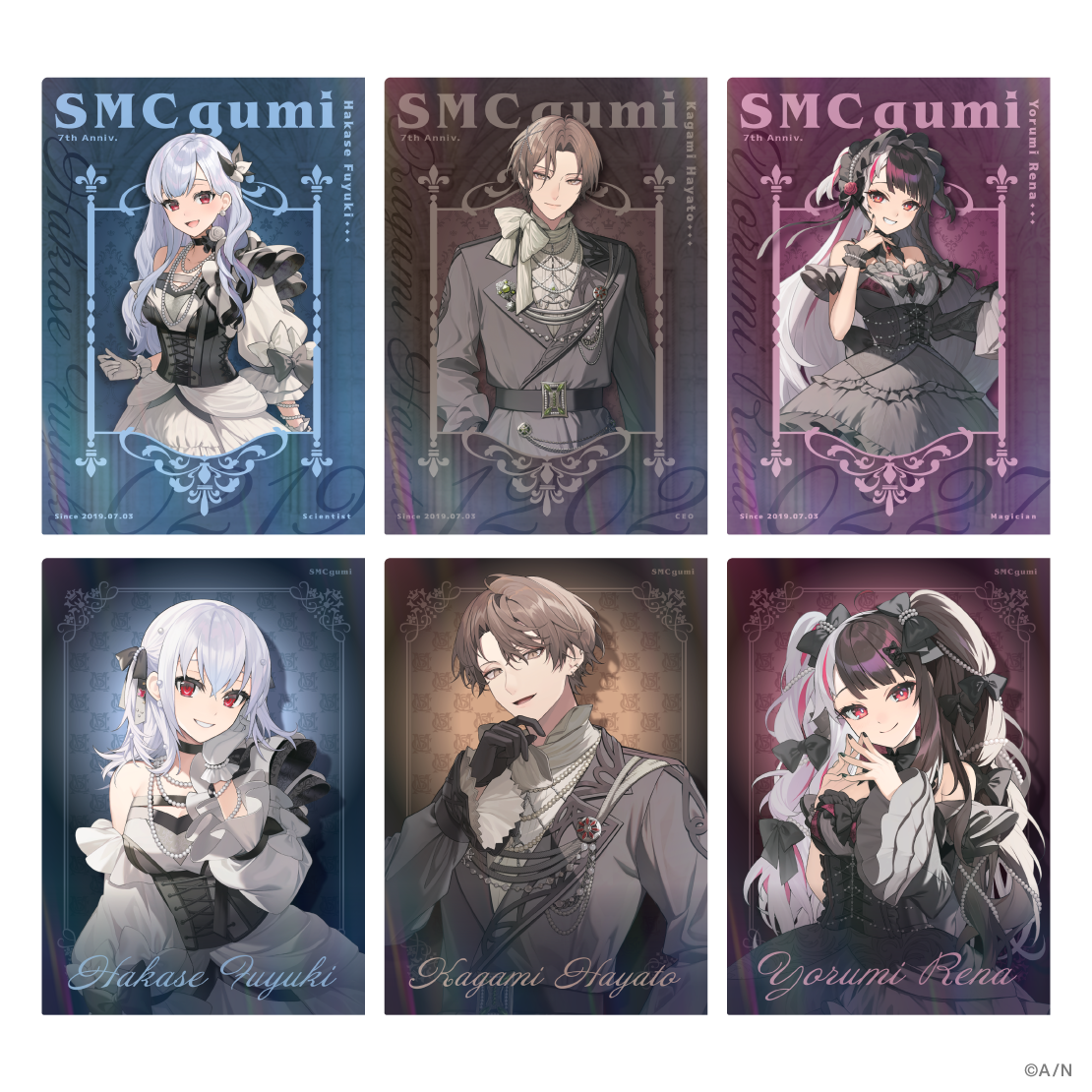 にじさんじ SMC組 7周年 OS特典 エンボス フォト風カード 加賀美ハヤト