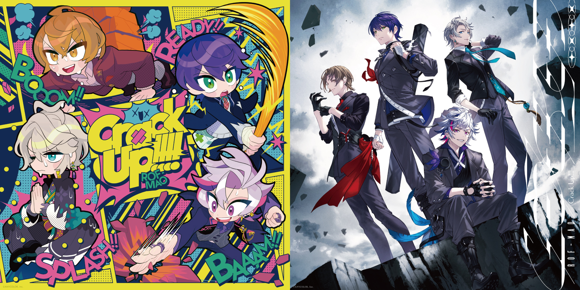 ROF-MAO初ミニアルバム 『Crack Up!!!!』（2022年4月13日（水）発売 