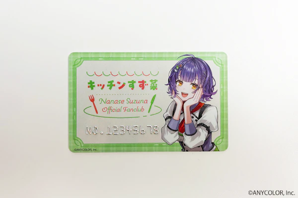 にじさんじ FAN CLUB」七瀬すず菜 新プラン追加 & 7月号会報発行