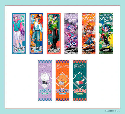 にじさんじから「3SKM College」グッズが登場！2025年7月10日(木)18時