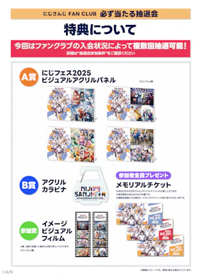 2025年2月20日(木)～24日(月)開催「にじさんじ 7th Anniversary