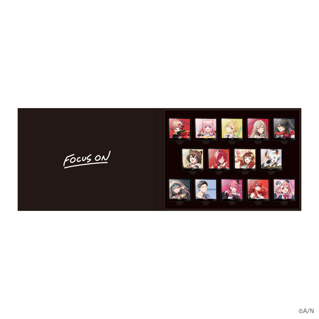 ニジカレ　オフィシャルフォトブック にじさんじの「FOCUS ON」グッズ、2024年4月25日(木)9時より販売