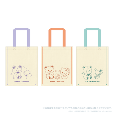 3SKM×サンリオキャラクターズ」グッズを2025年10月9日(木)18時から受注