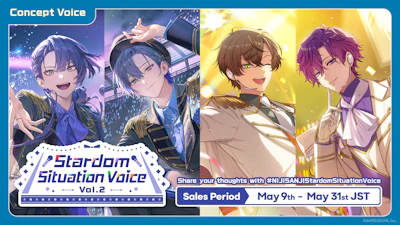 NIJISANJI and NIJISANJI EN announce “Stardom Situation Voice vol.2”