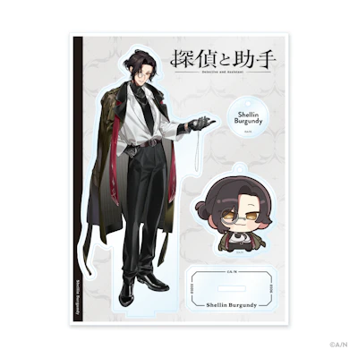 探偵と助手 ぬいぐるみ　アクリルスタンド　セット にじさんじから「探偵と助手」グッズが登場！2025年5月15日(木