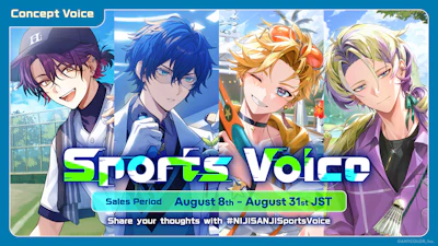 NIJISANJI and NIJISANJI EN announce “Sports Voice”