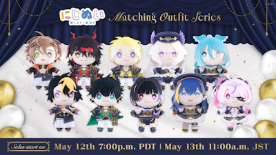 NIJISANJI and NIJISANJI EN announce NIJI-NUI Matching Outfit Series