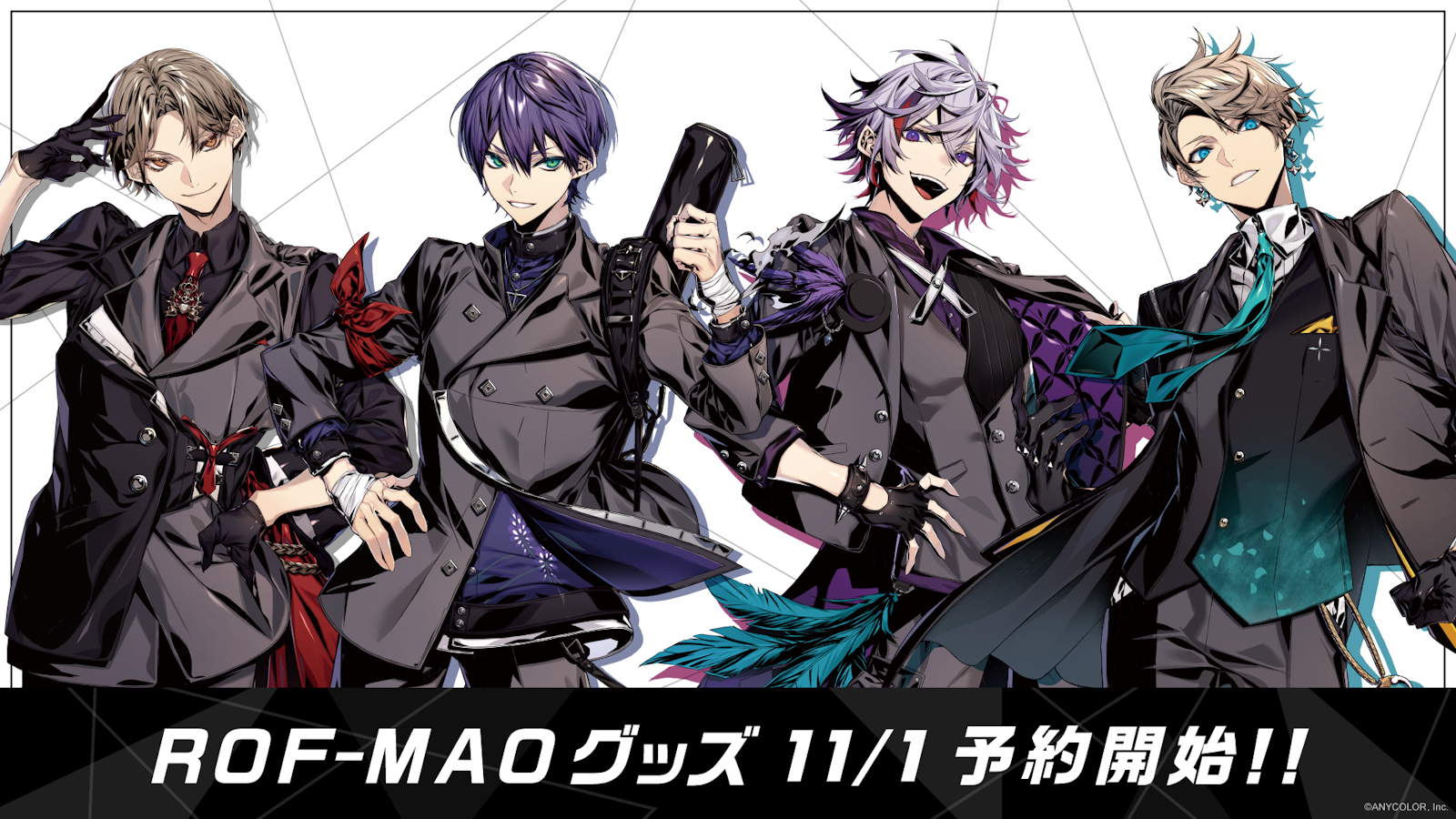 にじさんじ ROF-MAO ろふまお 加賀美ハヤト デビュー缶バッジ にじさんじユニット「ROF-MAO(ろふまお)」デビューグッズ