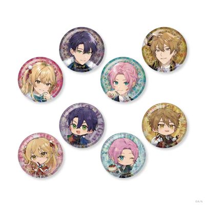 剣持刀也 ART OF NIJISANJI 缶バッジ カード（にじさんじ 甲斐田 晴 缶  