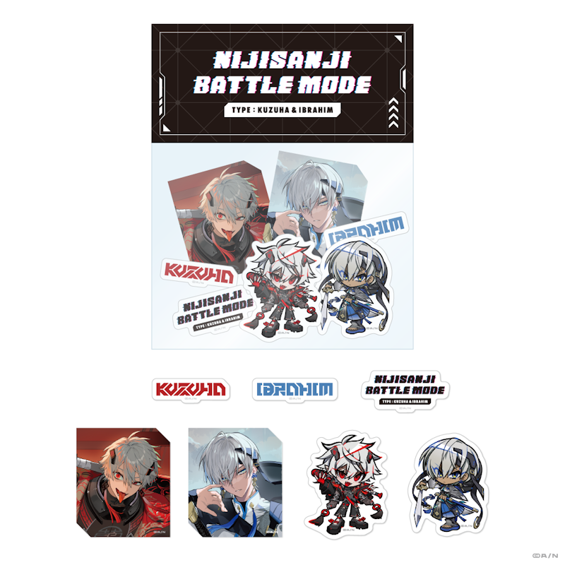 NIJISANJI Battle Mode Type:Kuzuha&Ibrahim」グッズを2024年5 NIJISANJI Battle Mode Type:Kuzuha&Ibrahim」グッズを2024年5