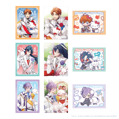 にじさんじ　3SKM×サンリオキャラクターズ　ホログラム缶バッジ　特典　魁星② 3SKM×サンリオキャラクターズ」グッズを2025年10月9日(木)18時から受注