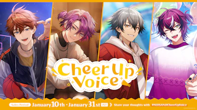 NIJISANJI and NIJISANJI EN announce “Cheer Up Voice”