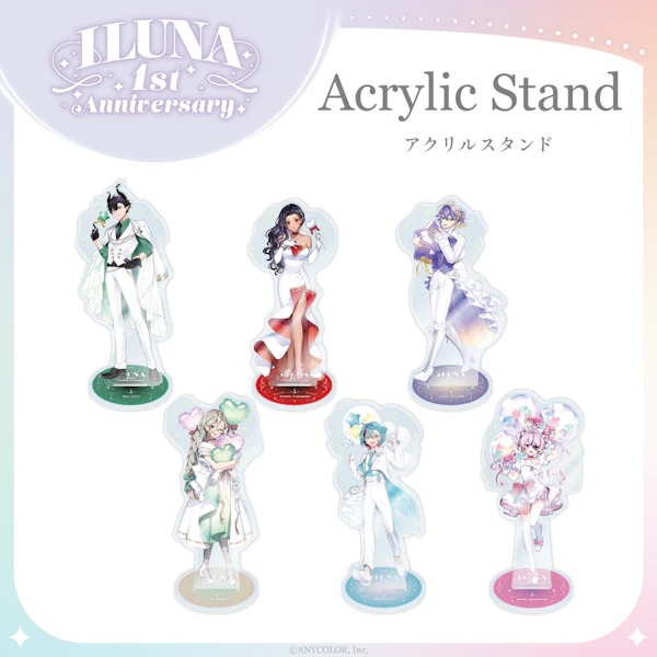 ILUNA　アクスタ　チェキ　誕生日グッズ　まとめ売り　期間限定値下げ NIJISANJI EN Official Store」2周年を記念して2023年7月18日(火