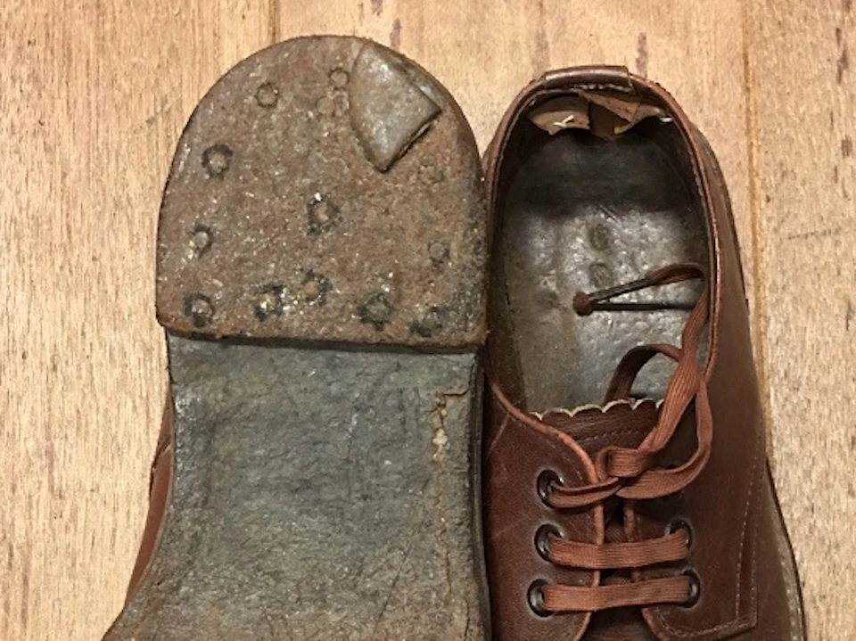 リーガルの子供靴｜修理前