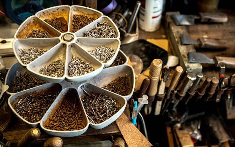 オールソールで使う釘