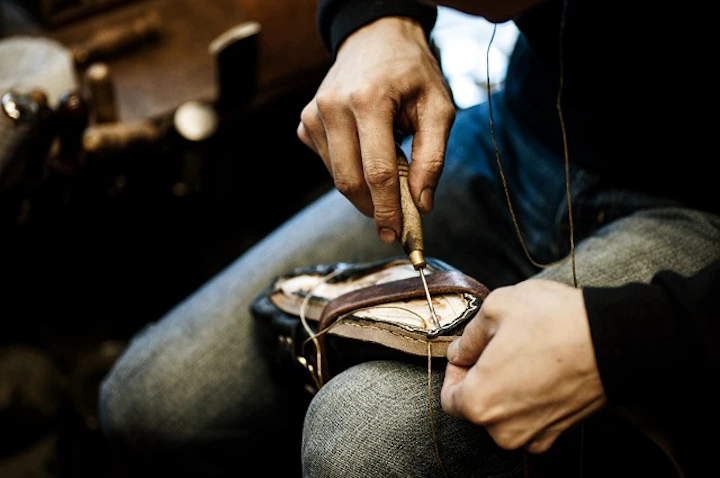 靴職人見習い時代｜すくい縫い（手縫い）編