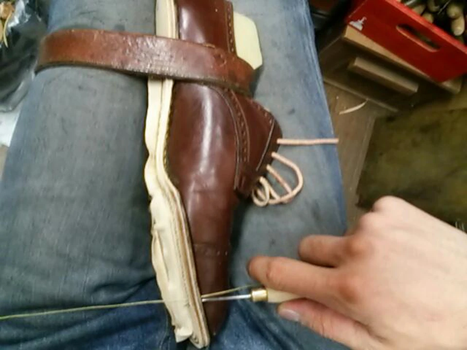 ステファノベーメルのビスポークのオールソール