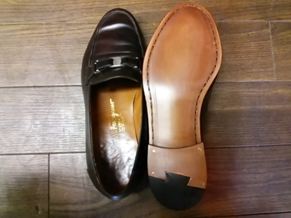 フェラガモのオールソール②