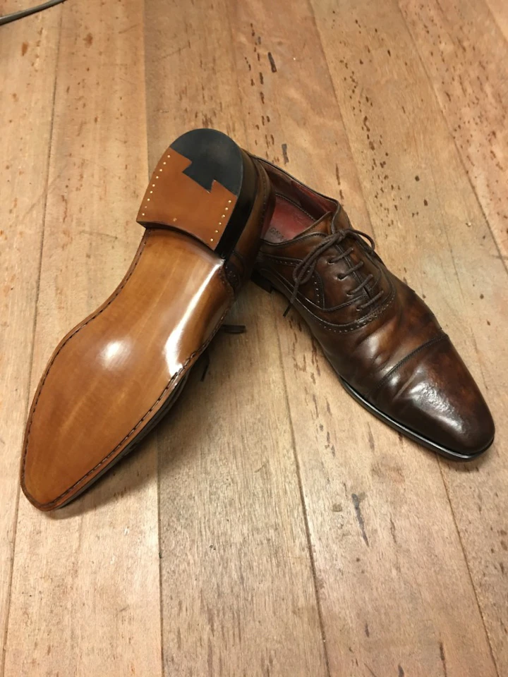 マグナーニ (オパンケ製法) のオールソール①