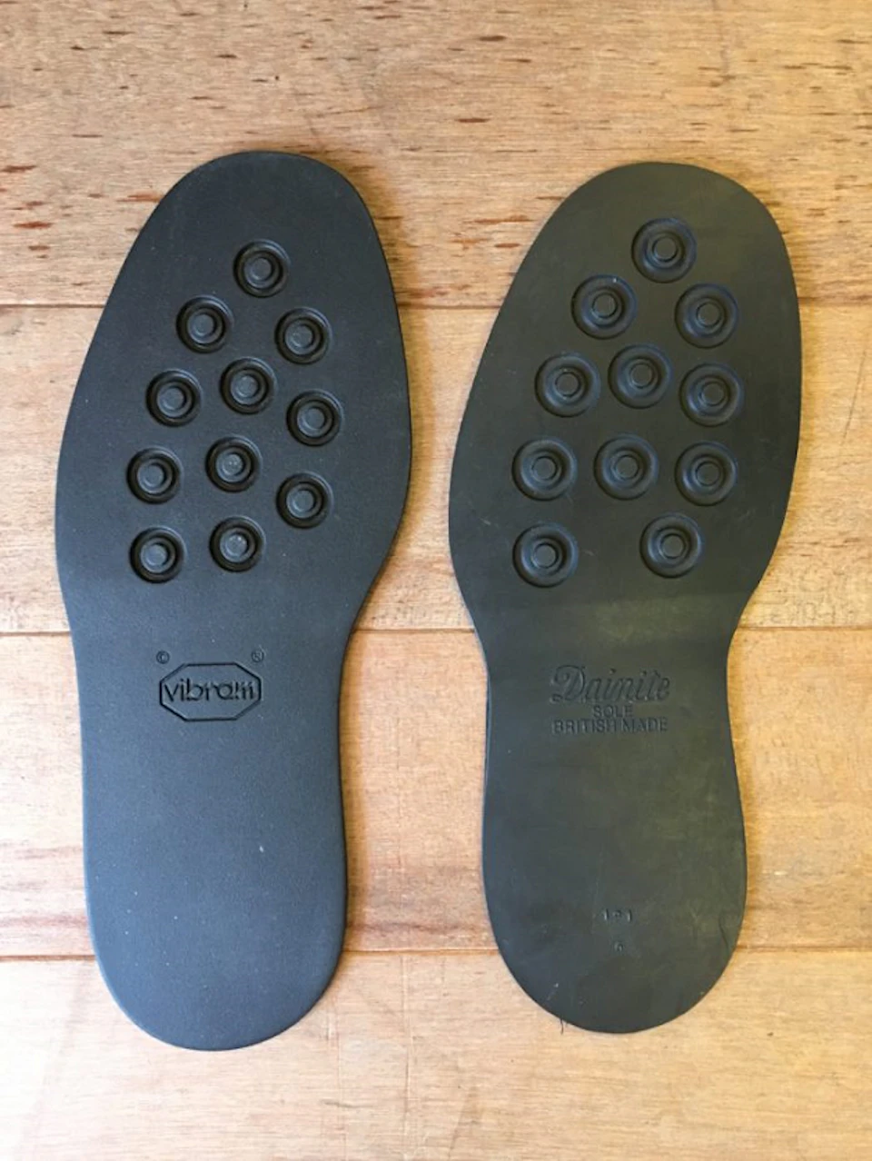 ビブラム#2055とダイナイトのソール