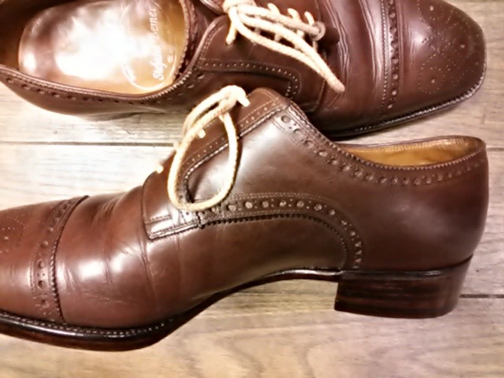 ステファノ ベーメルのビスポークのオールソール④