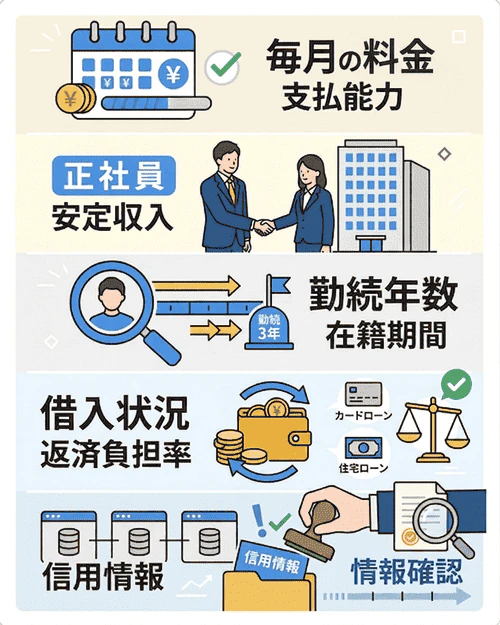 車のサブスクの審査でチェックされるポイントはココ！