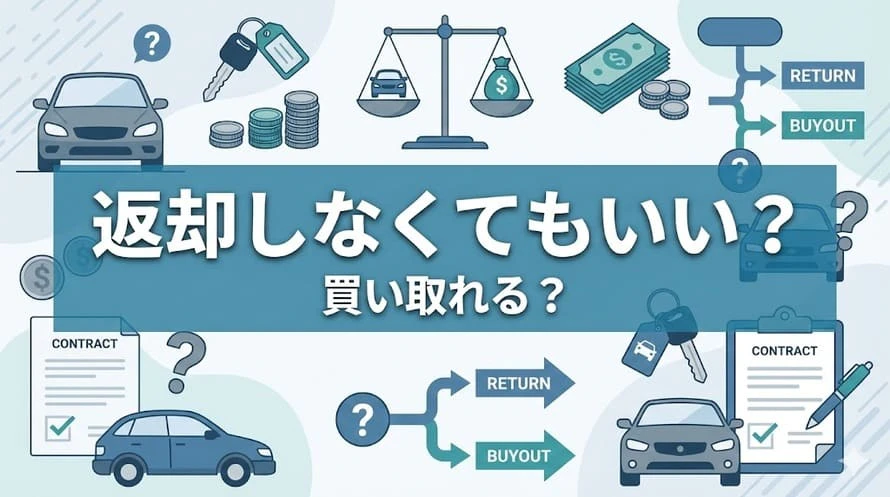 買取りできるカーリースについて