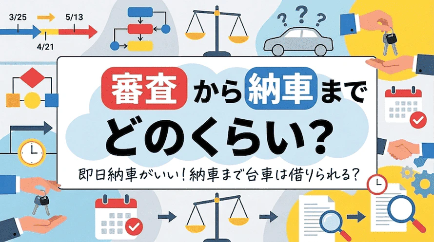 カーリースの代車について