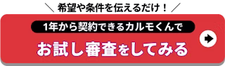 1年から契約できる定額カルモくんでお試し審査してみる