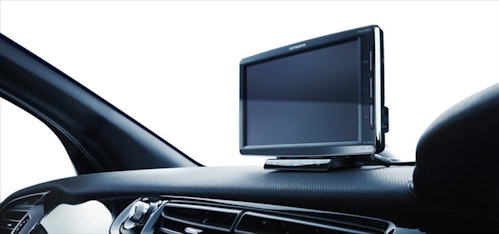 運転中でも見やすい「オンダッシュ型」