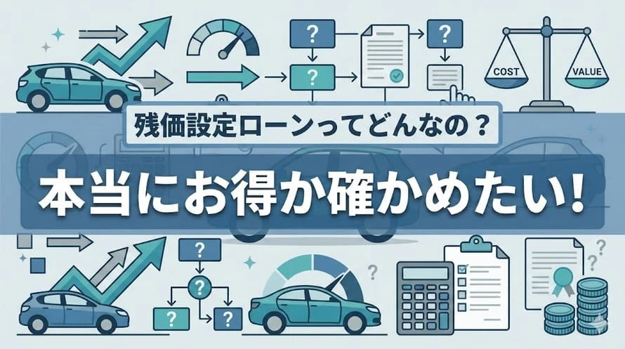 残価設定ローンについて