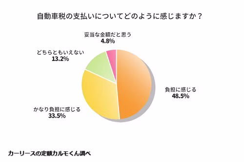 自動車税の支払いについてどのように感じますか