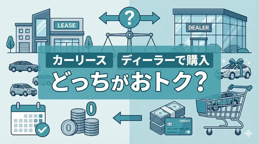 カーリースとディーラーについて