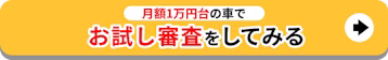 月1万円台の車でお試し審査