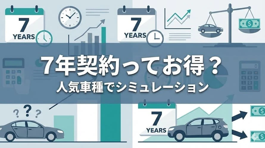 カーリースの7年契約について