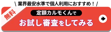 業界最安水準で個人利用におすすめ_お試し審査をしてみる
