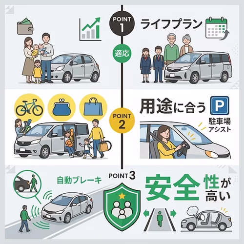 後悔しないファミリーカーの選び方とは？