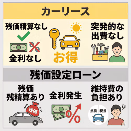 カーリースとの比較